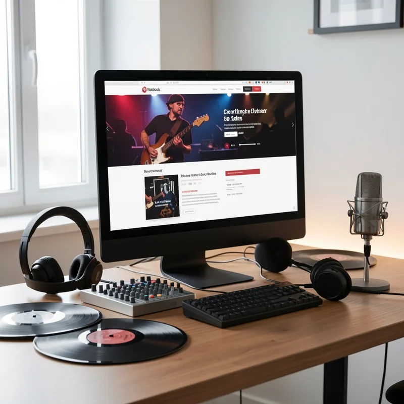 Créer un site web de musicien professionnel : guide 2026